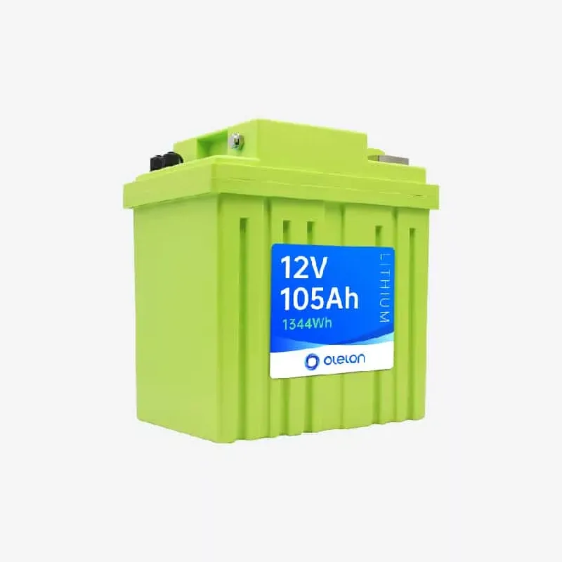 12V 105Ah Modular LiFePO4 ဘက်ထရီ