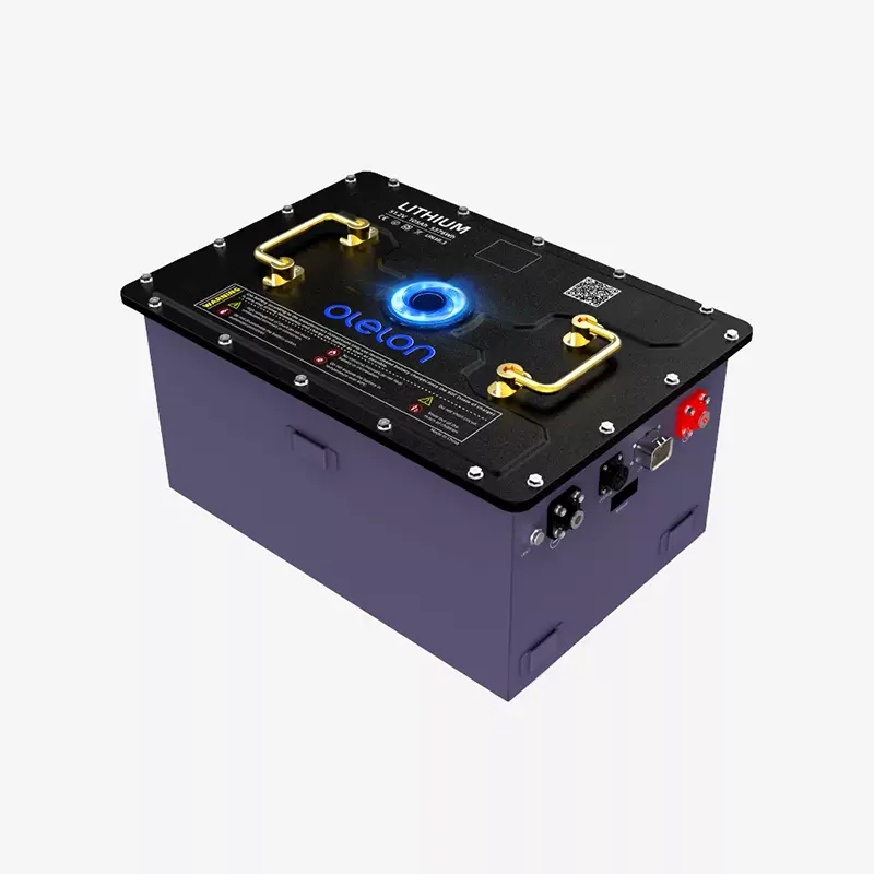51.2V 105Ah LiFePO4 ဂေါက်တွန်းလှည်း Lithium ဘက်ထရီ