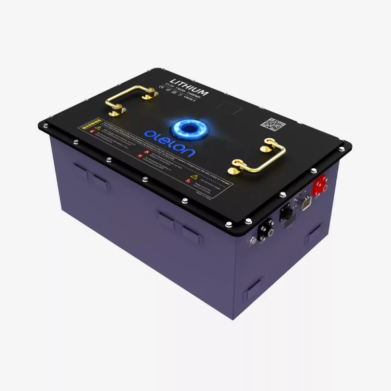 51.2V (48V) 150Ah LiFePO4 ဂေါက်တွန်းလှည်း Lithium ဘက်ထရီ
