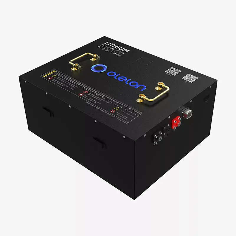 51.2V (48V) 210Ah LiFePO4 ဂေါက်တွန်းလှည်း Lithium ဘက်ထရီ
